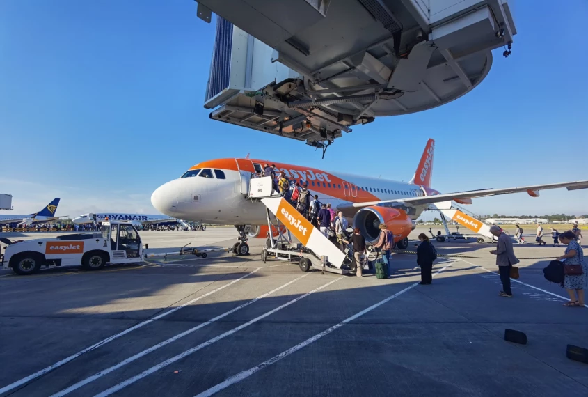 EasyJet is the runner-up in the list of the top budget airlines UK