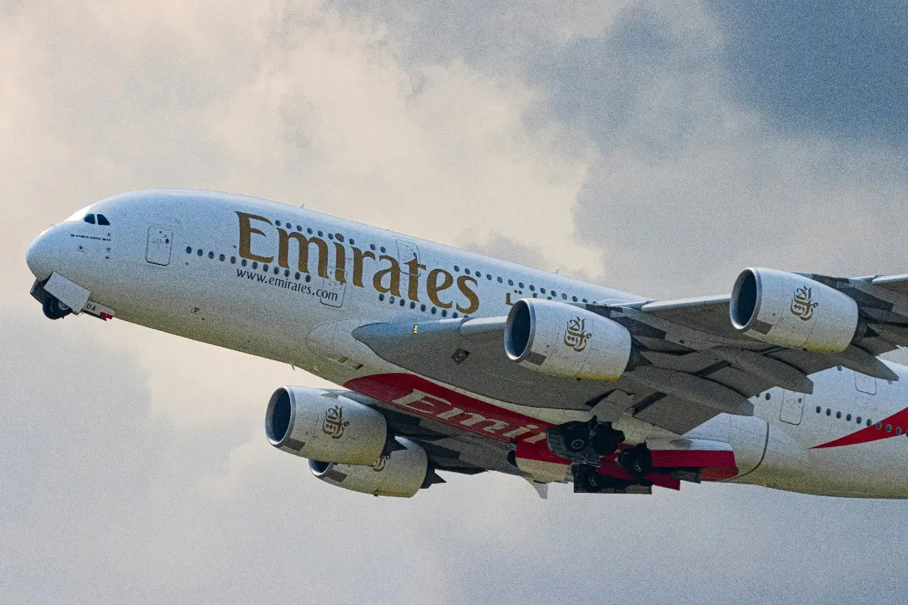 emirates lentokone