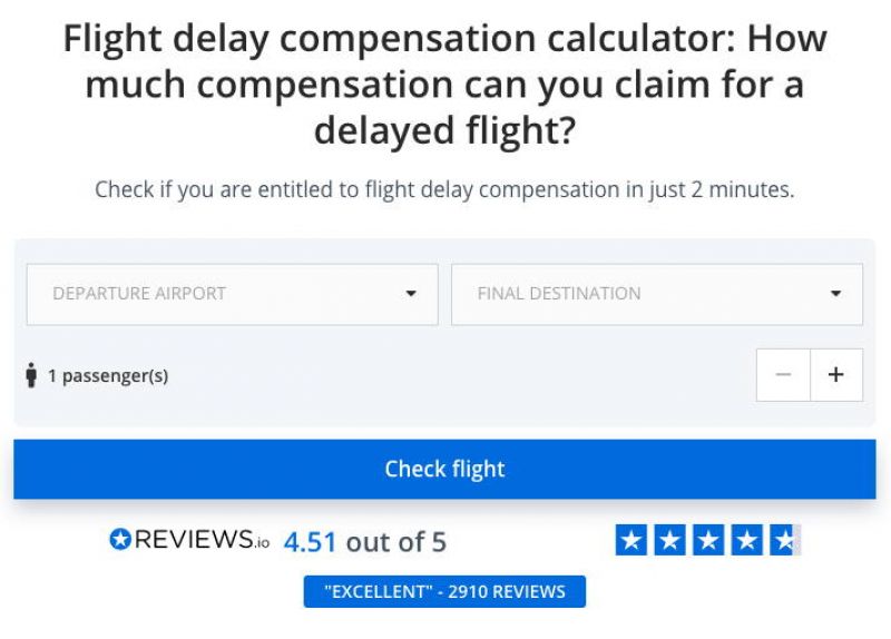 Flight Delay Compensation UK How To Claim Up To 520 AirAdvisor   Flight Delay Compensation Calculator 