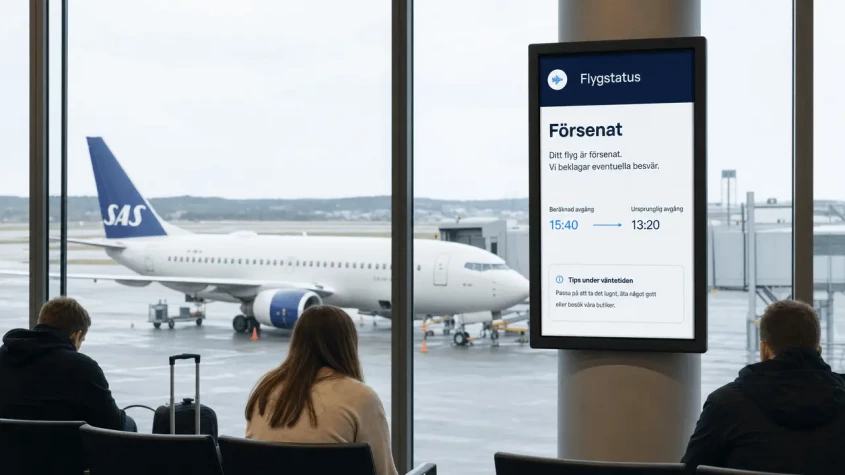 F&ouml;rsenad avg&aring;ng med SAS