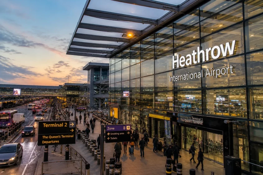 Aeroportul Heathrow, cel mai aglomerat din Europa