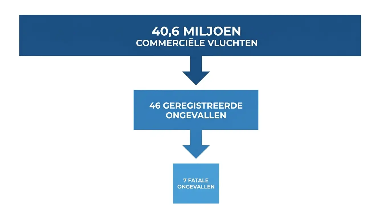 hoe veilig is vliegen chart