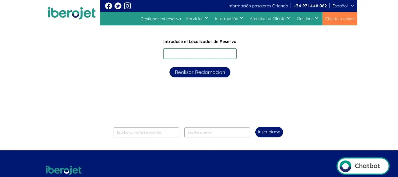Iberojet reclamacion