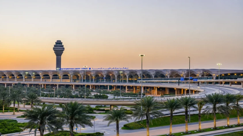 King Fahd International Airport fr&aring;n ovan