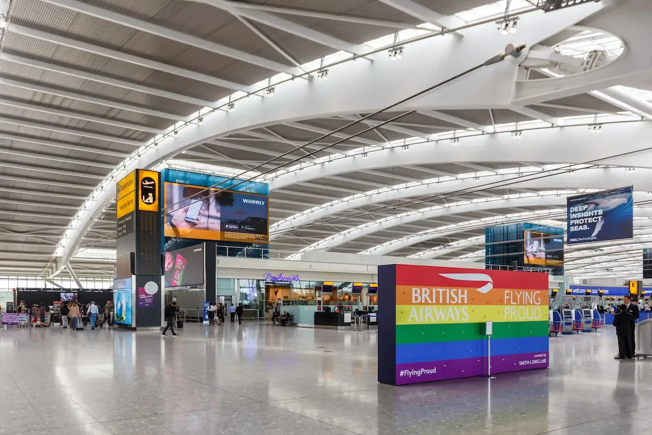 Luchthaven Londen Heathrow LHR British Airways Terminal 5