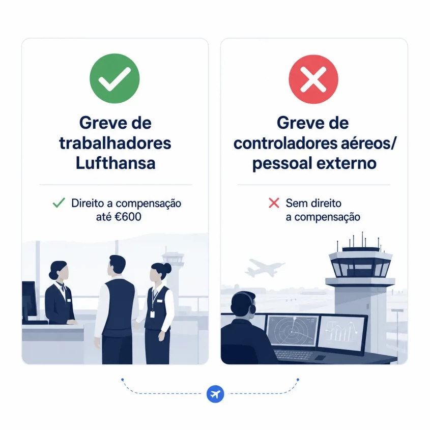 avi&otilde;es da Lufthansa estacionados na pista