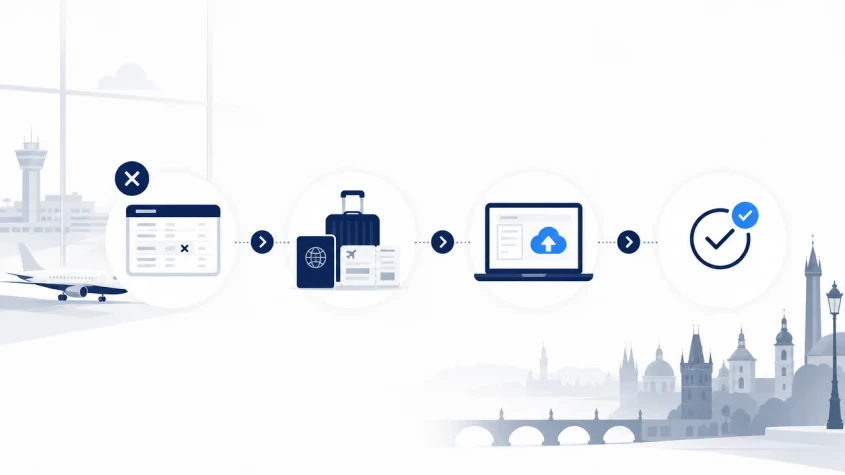Kroky reklamace Lufthansa kompenzace