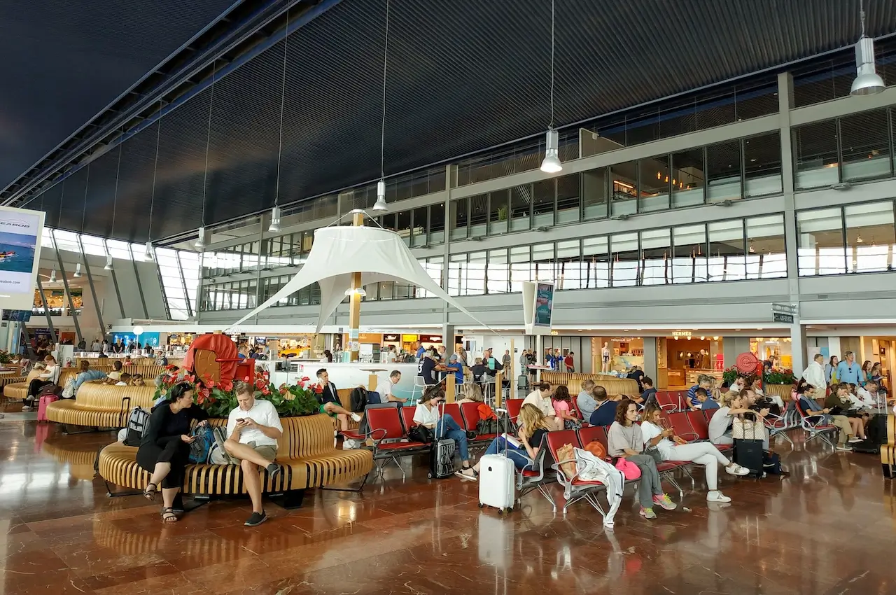 Nice Cote D'Azur Airport Departure Area