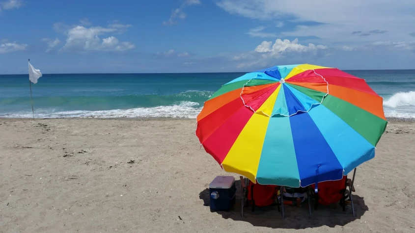 parasol plażowy do samolotu