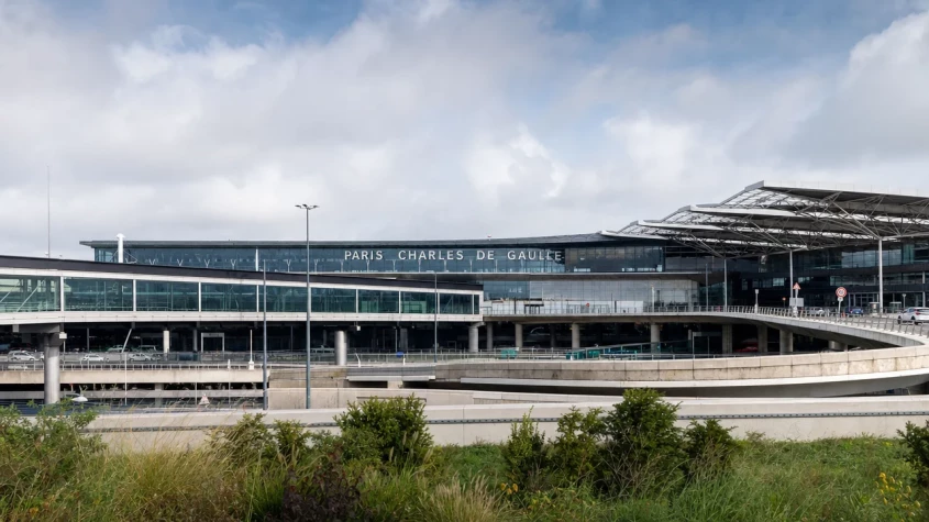 Paris Charles de Gaulle Airport i Frankrike