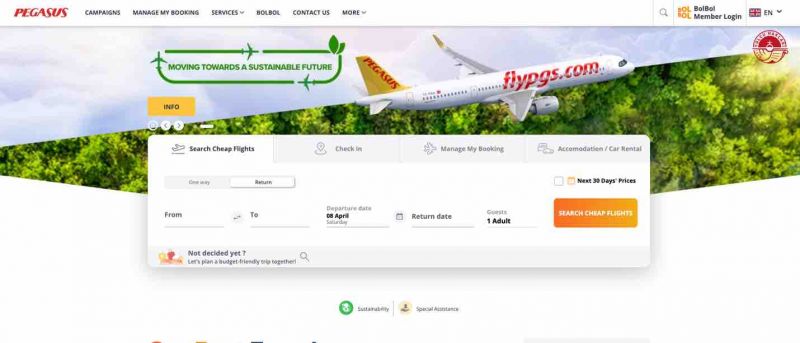 Pegasus Airlines Review Prices Baggage Size Experience Rating