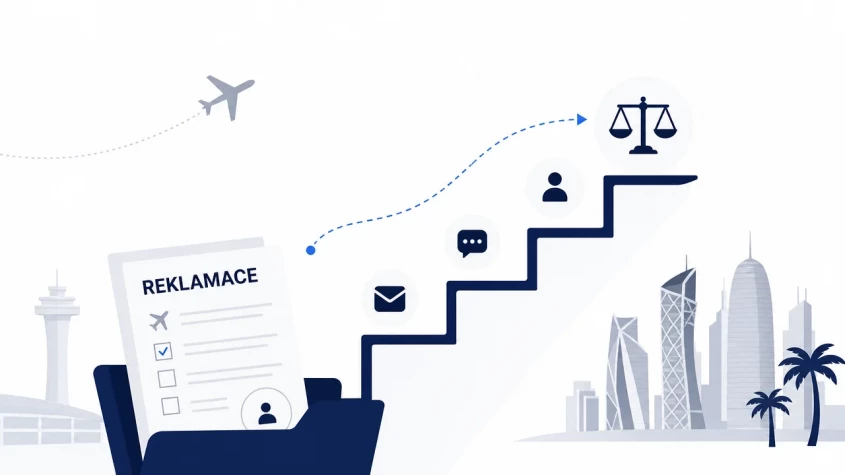 Eskalace st&iacute;žnosti u Qatar Airways