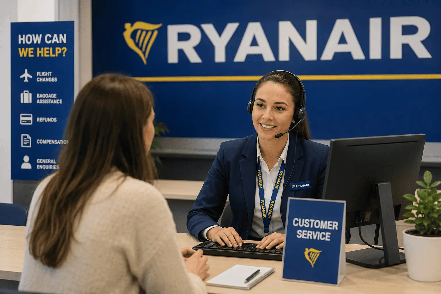 ryanair obsluga klienta