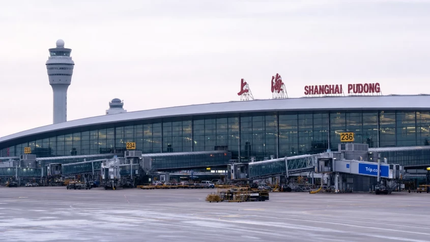 Shanghai Pudong International Airport i Kina