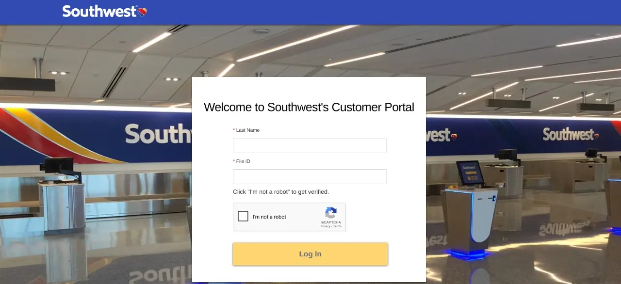 southwest customer portal