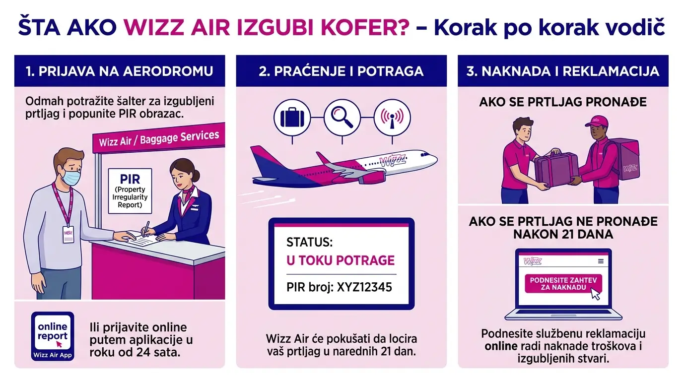 &Scaron;ta ako Wizz Air izgubi kofer?