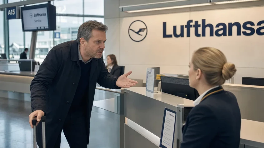 Lufthansa arg resen&auml;r kr&auml;ver kompensation