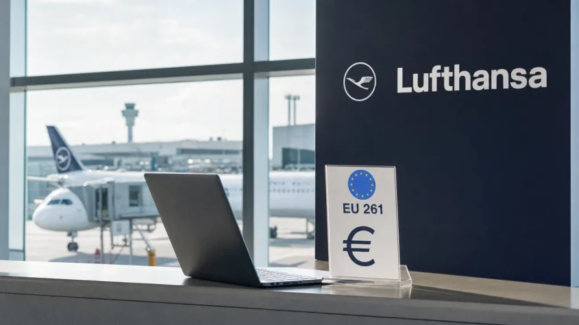 EU261 ers&auml;ttningsniv&aring;er f&ouml;r Lufthansa