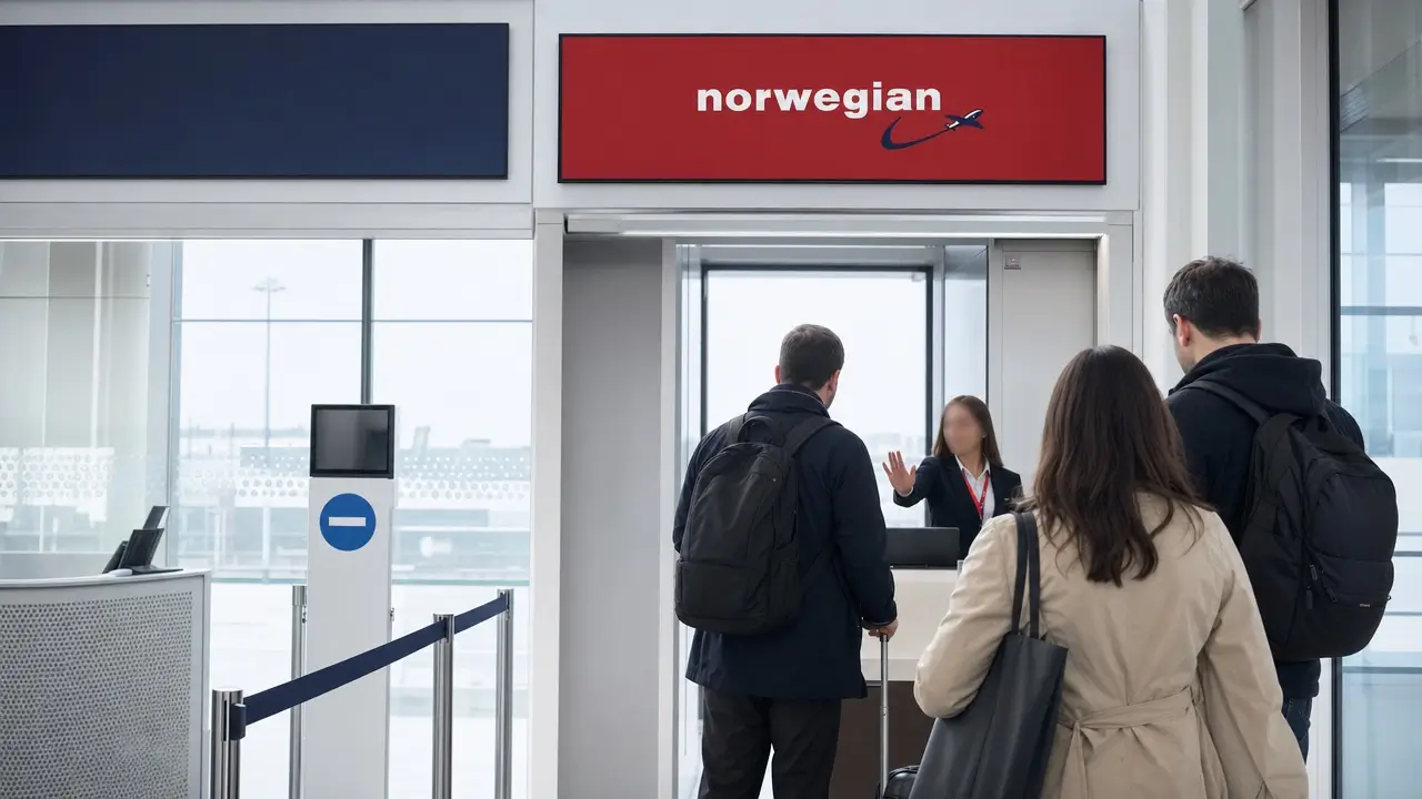 nekad ombordstigning hos norwegian