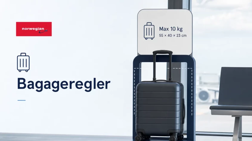 Bagage regler f&ouml;r Norwegian flygbolaget