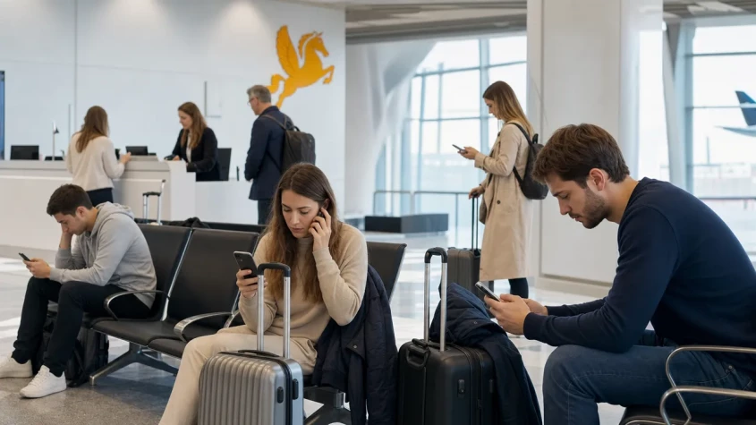 Resen&auml;rer kontaktar Pegasus Airlines kundtj&auml;nst