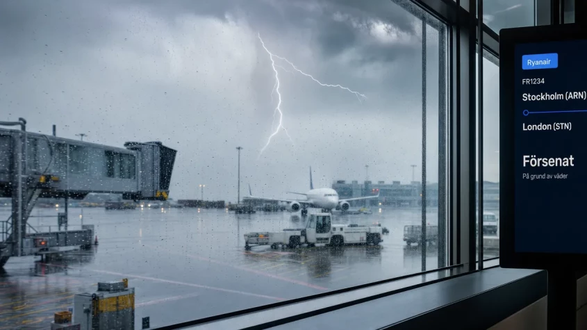 Ryanair externa omst&auml;ndigheter p&aring; Arlanda flygplats