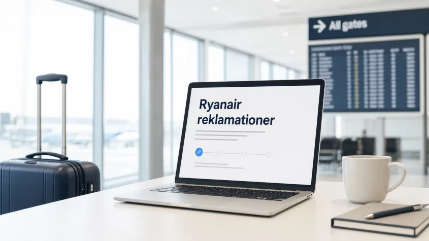 Ryanair reklamationer online via webbformul&auml;r