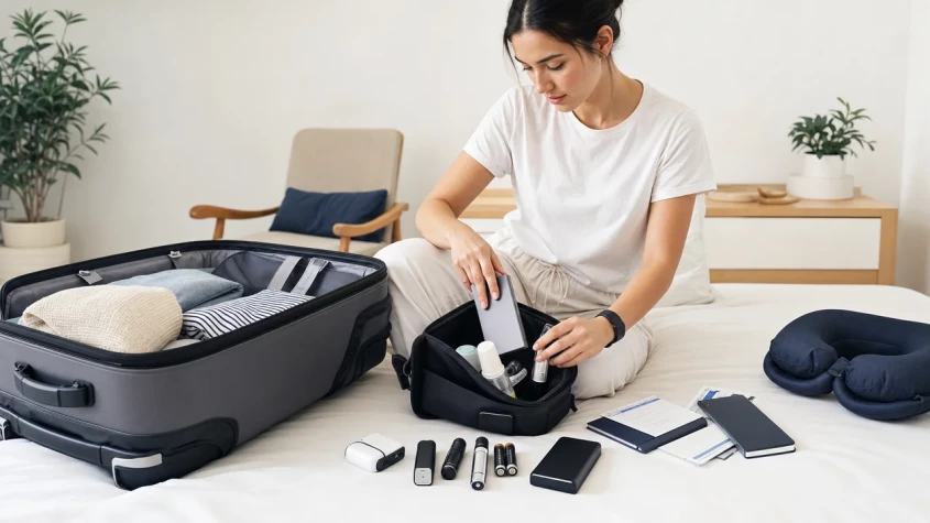 Till&aring;tna f&ouml;rem&aring;l packade i resv&auml;ska