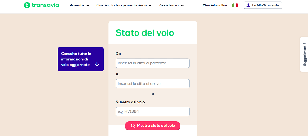 Transavia Stato de Volo