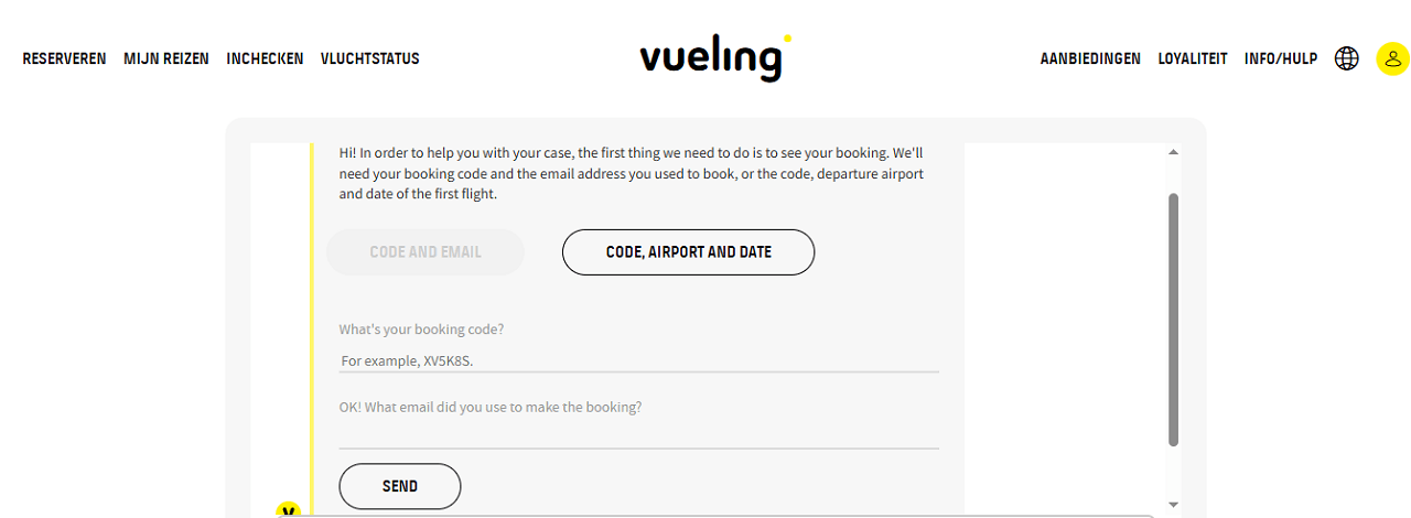 Vueling Klacht
