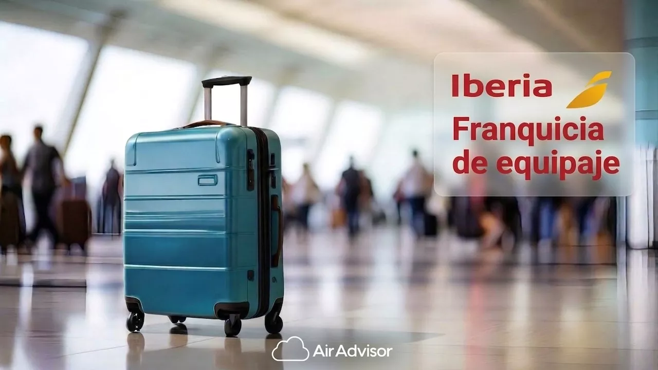 ¿Qué equipaje de mano y facturado puedes llevar con Iberia en 2026? 
