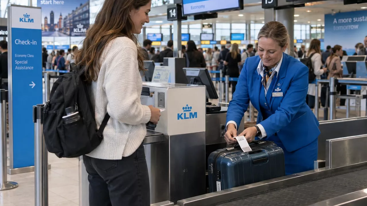 ¿Qué equipaje de mano y facturado puedes llevar con KLM?