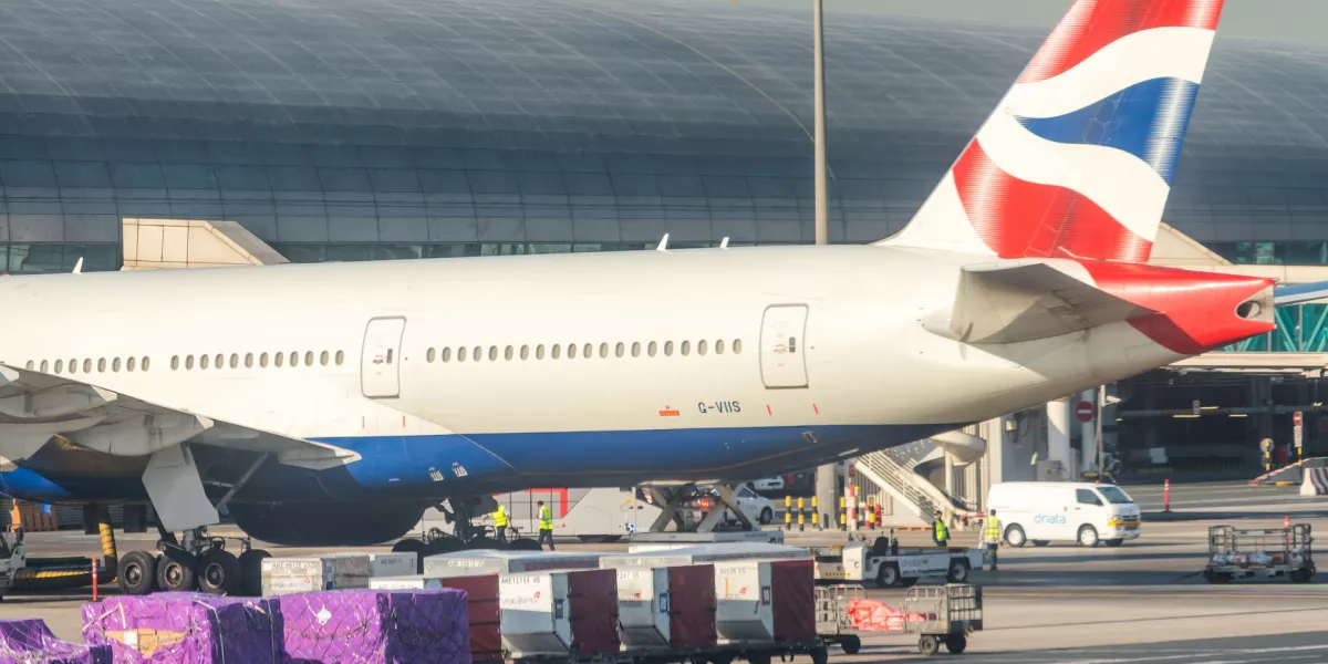 British airways checking store bags to final destination