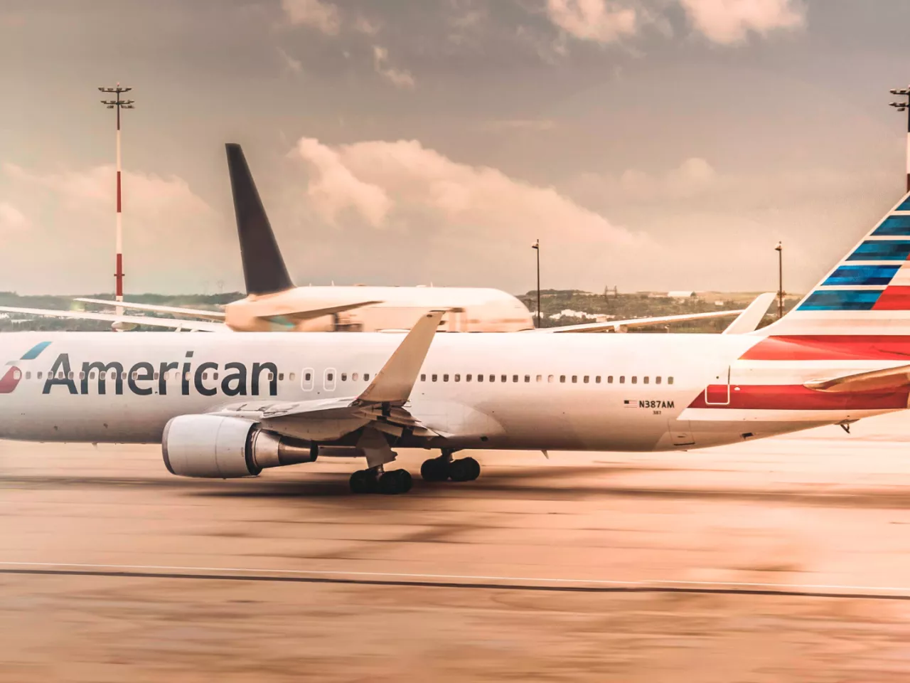 American airlines damaged clearance stroller