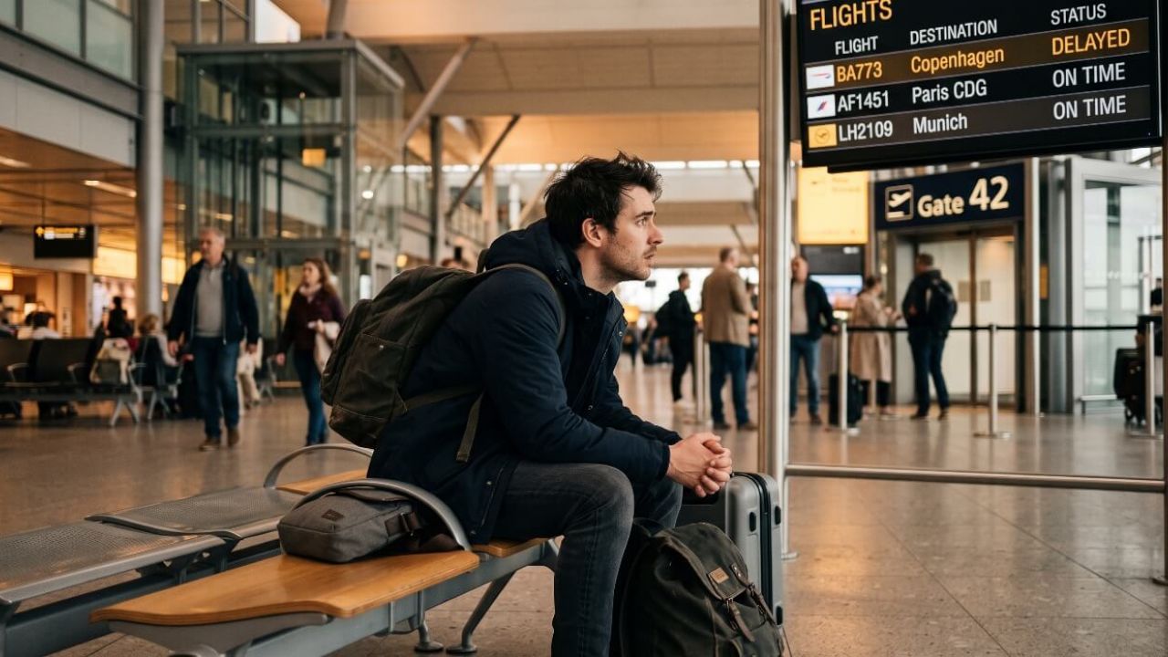 Kansellerte og forsinkede fly fra SAS