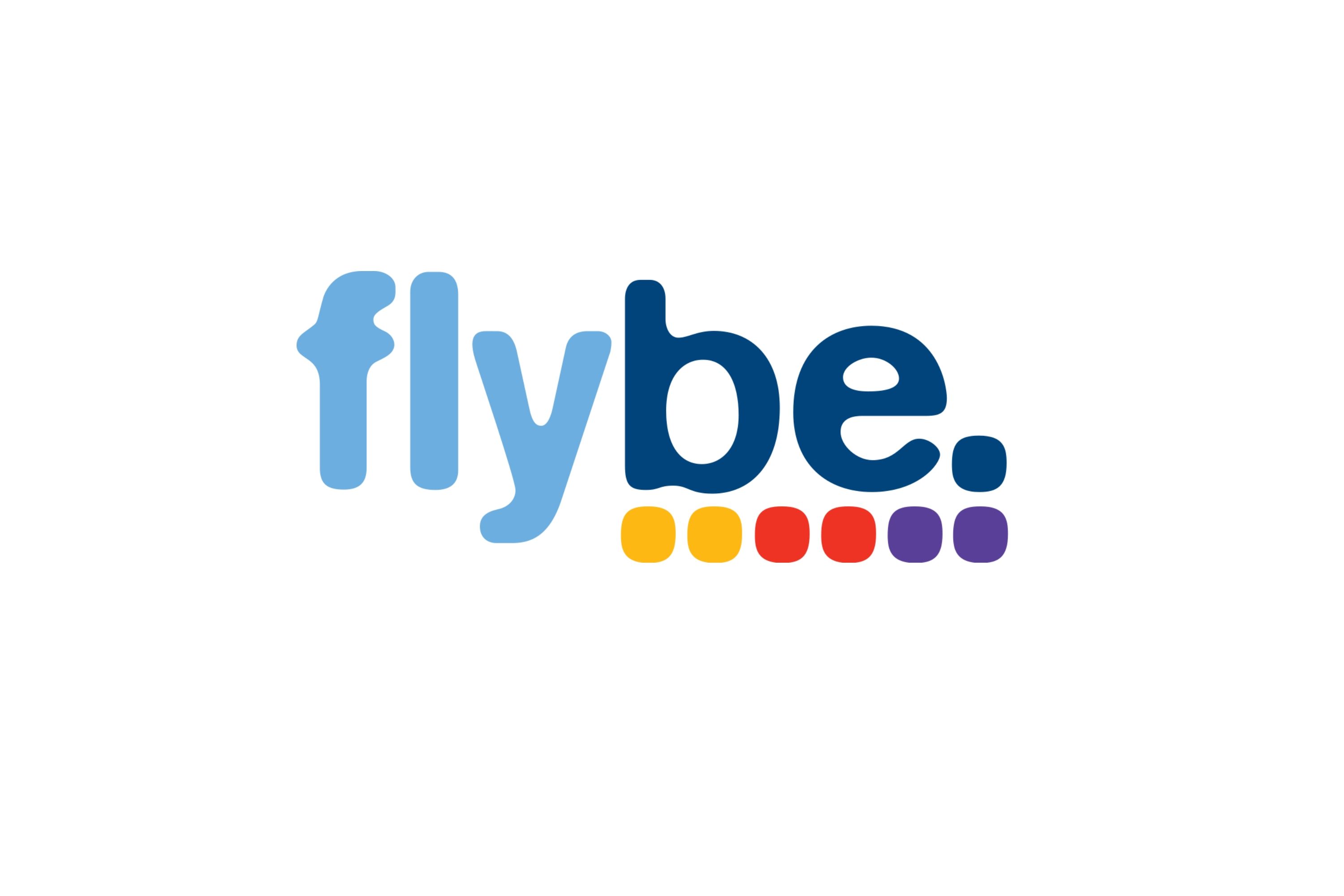 No further information. Flybe logo. Флайби.