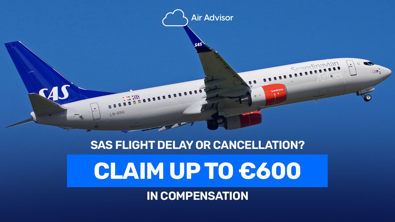 SAS Compensation for Delayed or Cancelled Flight and Refund
