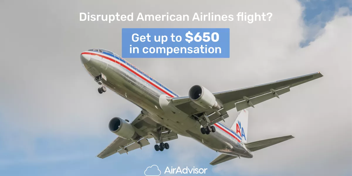 American Airlines Compensation for Delayed or Canceled Flight, Refund