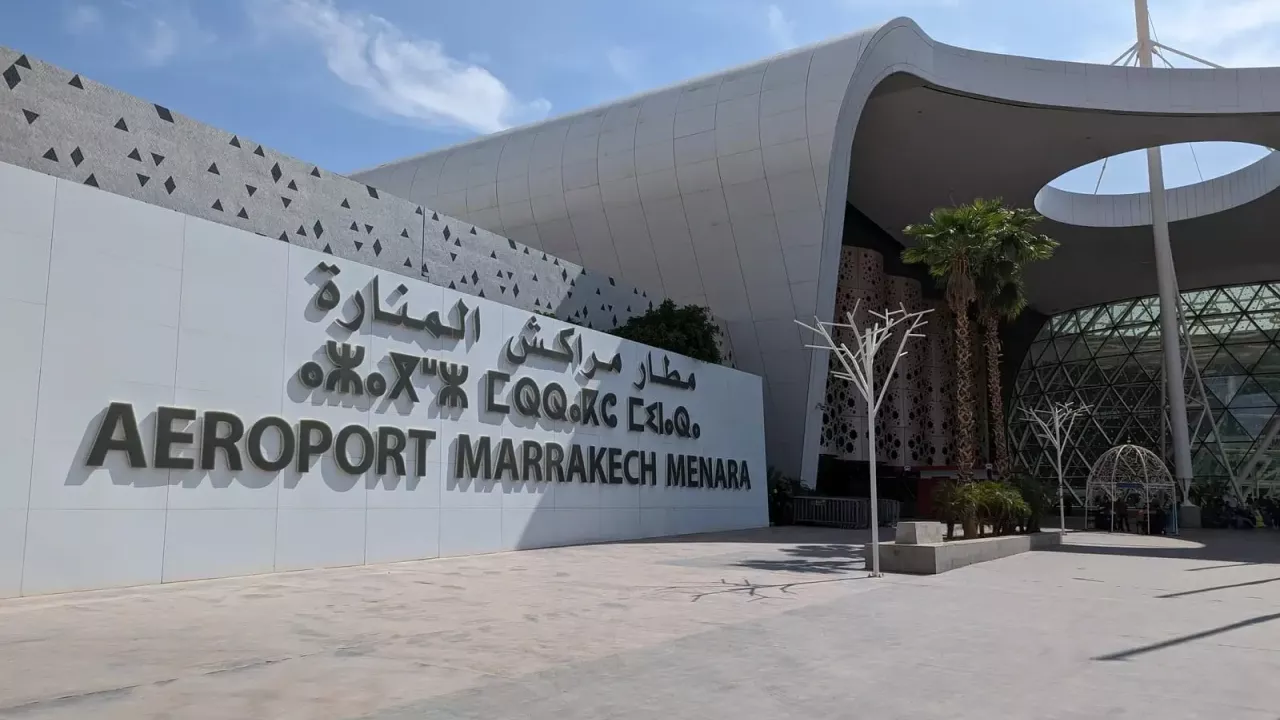 Vuelos cancelados y retrasados en el aeropuerto de Marrakech
