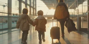 Impact of Flight Delays on Families with Children