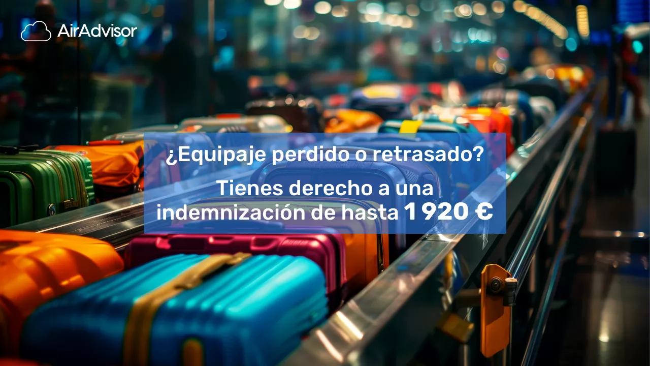 Indemnización por retraso, extravío o pérdida de equipaje: ¿cómo conseguirla?