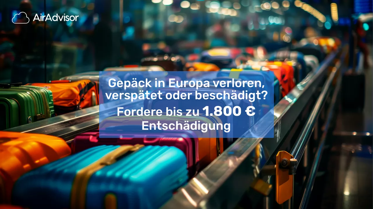 Koffer & Gepäck verloren – So erhalten Sie Entschädigung