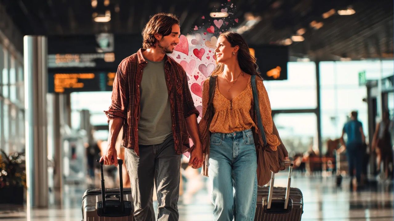 Os melhores aeroportos para encontrar o amor da sua vida em 2026