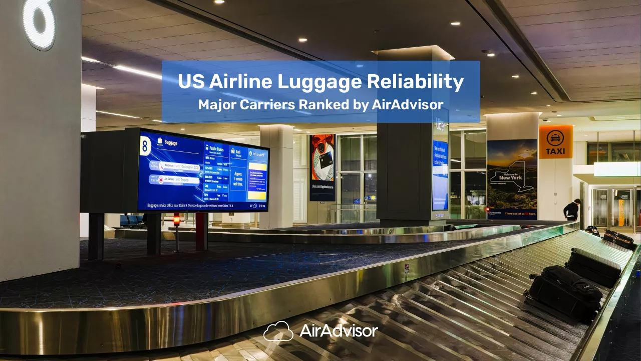US Airline Baggage Reliability 2025 – Top 10 Carriers Ranked