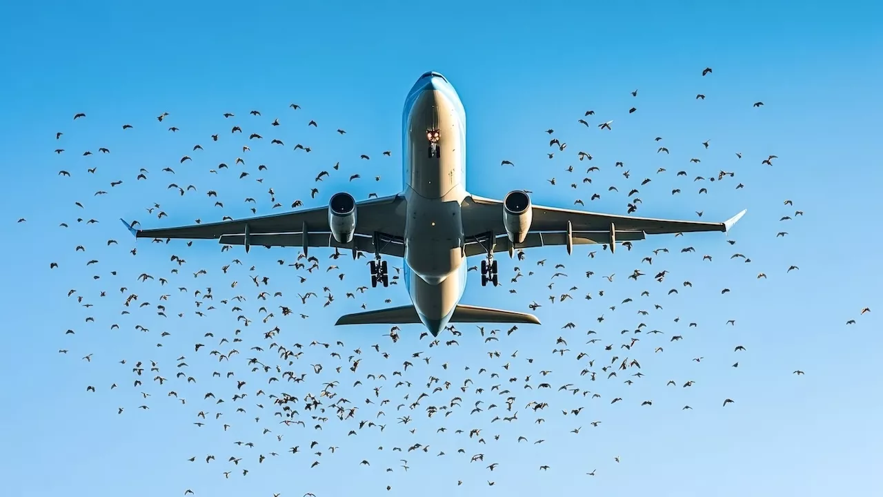 Retrasos por colisión con aves