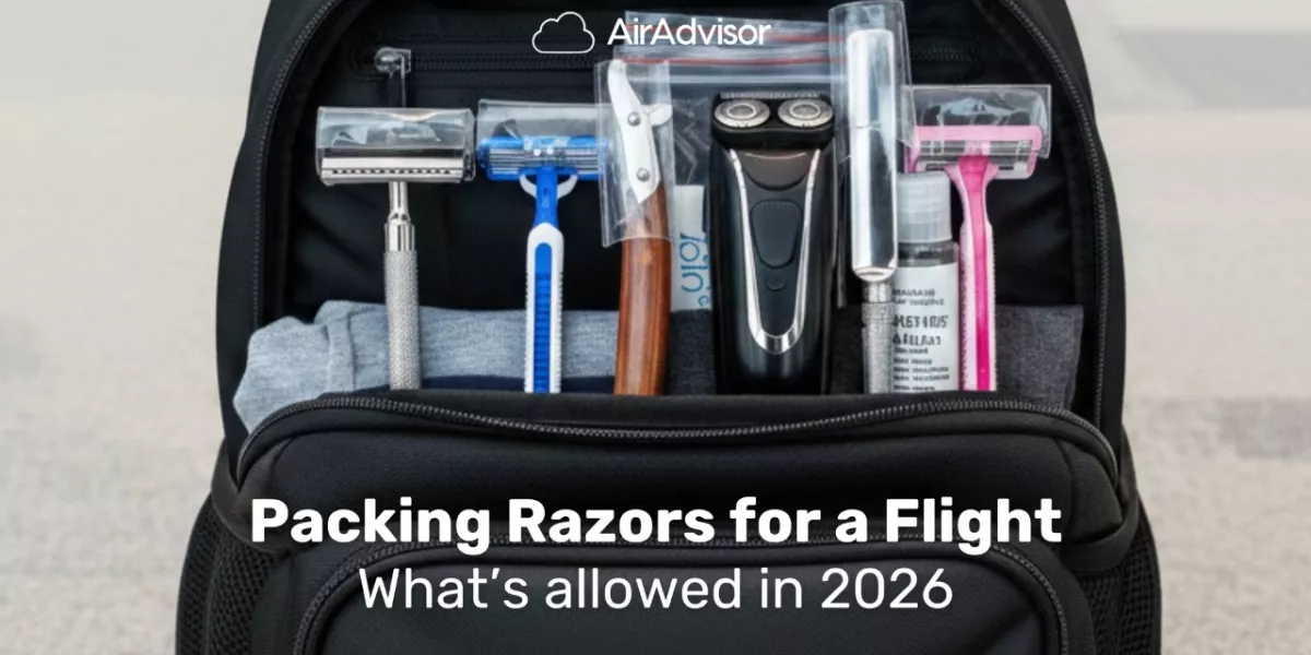 How to Pack a Razor: Carry-On and Checked Bag Rules for 2026
