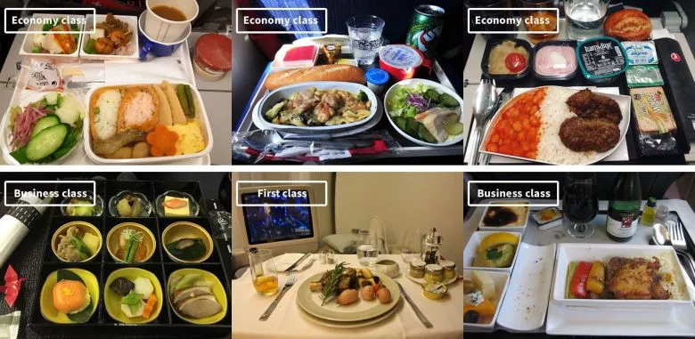 Чем кормят в самолетах разных авиакомпаний