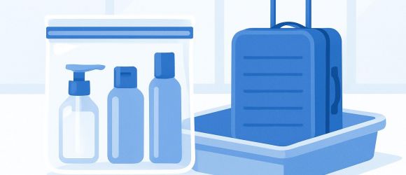 Vloeistoffen in handbagage: wat mag wel en niet mee?