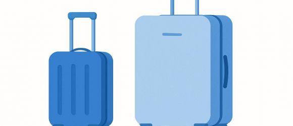 Sådan vælger du: håndbagage eller indchecket bagage