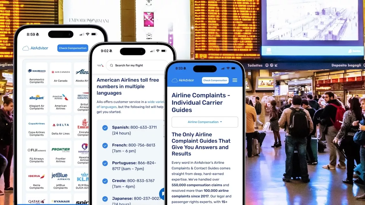 AirAdvisor centraliza los contactos y las quejas a las aerolíneas